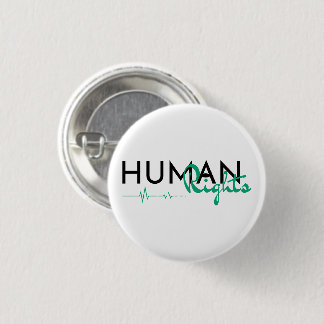 Lifeline to Human Rights 3 Cm Round Badge