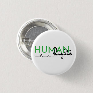 Lifeline to Human Rights 3 Cm Round Badge