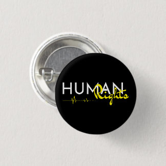 Lifeline to Human Rights 3 Cm Round Badge
