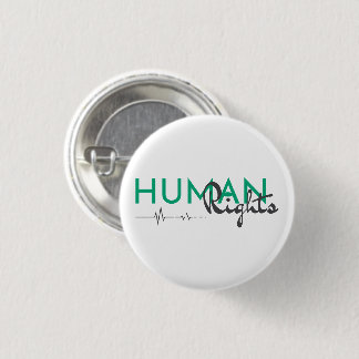 Lifeline to Human Rights 3 Cm Round Badge