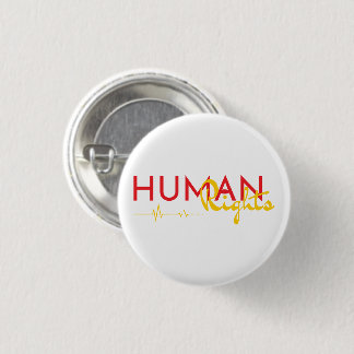 Lifeline to Human Rights 3 Cm Round Badge