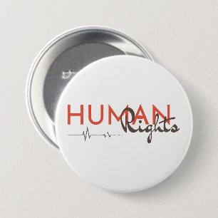 Lifeline to Human Rights 7.5 Cm Round Badge