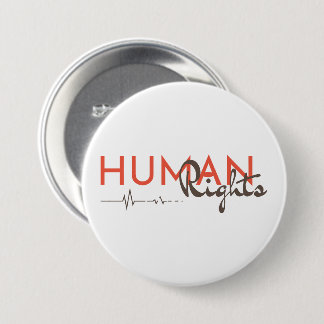 Lifeline to Human Rights 7.5 Cm Round Badge