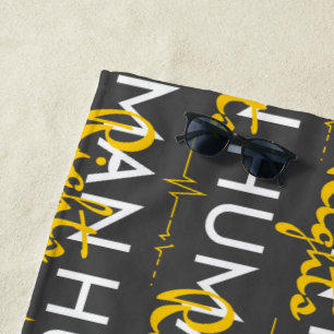 Lifeline to Human Rights Beach Towel
