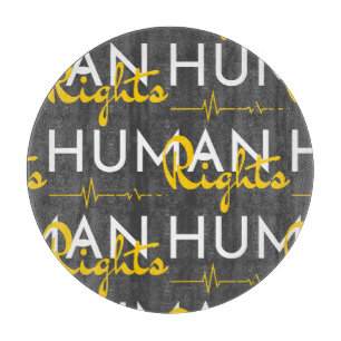 Lifeline to Human Rights Cutting Board