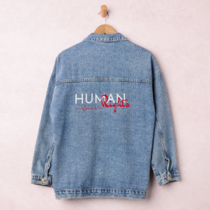 Lifeline to Human Rights Denim Jacket
