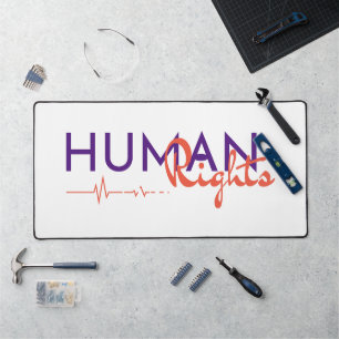 Lifeline to Human Rights Desk Mat