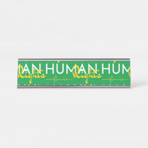 Lifeline to Human Rights Desk Name Plate
