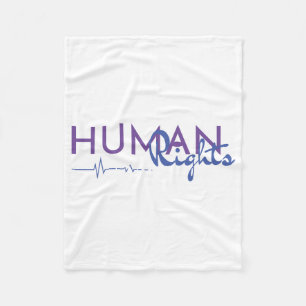 Lifeline to Human Rights Fleece Blanket