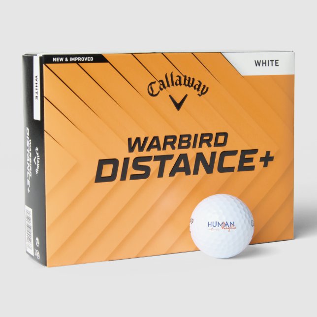 Lifeline to Human Rights Golf Balls (Packaging)