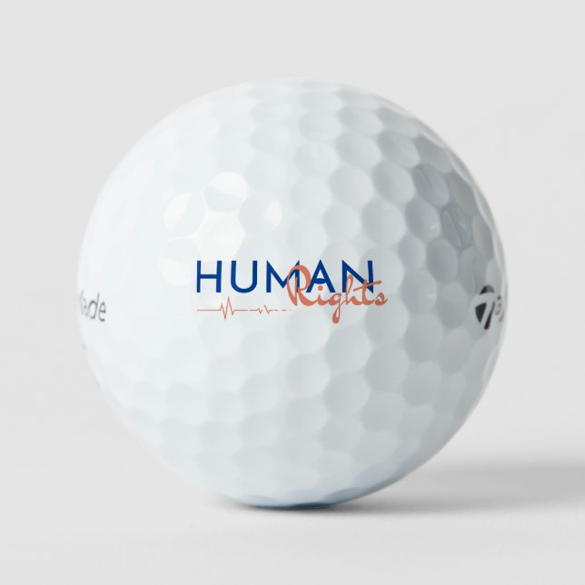 Lifeline to Human Rights Golf Balls (Front)