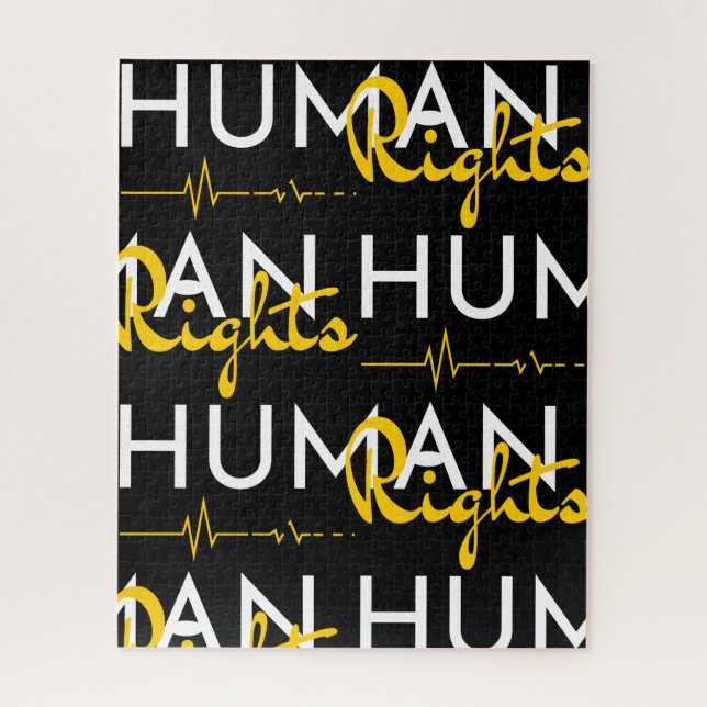 Lifeline to Human Rights Jigsaw Puzzle (Vertical)