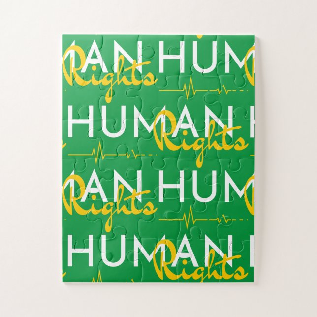 Lifeline to Human Rights Jigsaw Puzzle (Vertical)