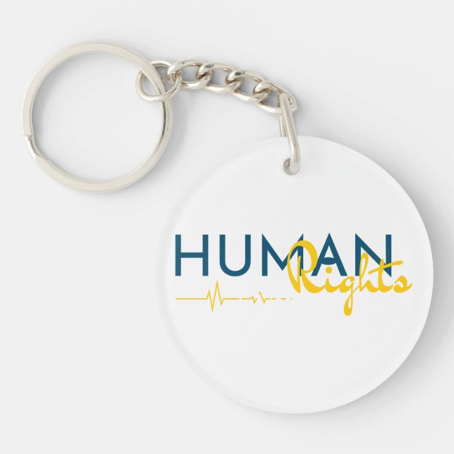 Lifeline to Human Rights Key Ring (Front)