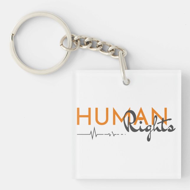 Lifeline to Human Rights Key Ring (Front)