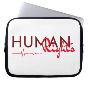 Lifeline to Human Rights Laptop Sleeve