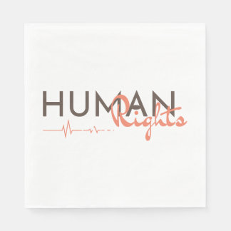 Lifeline to Human Rights Napkin