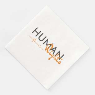 Lifeline to Human Rights Napkin
