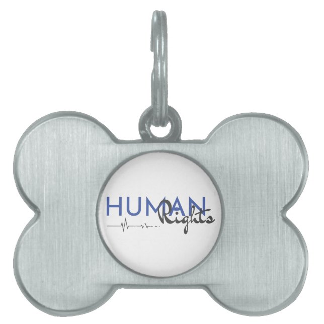 Lifeline to Human Rights Pet ID Tag (Front)