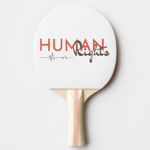 Lifeline to Human Rights Ping Pong Paddle