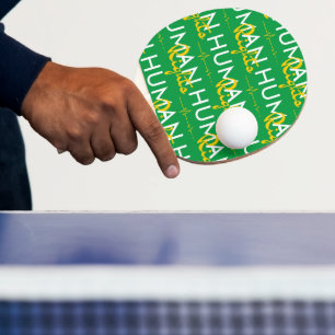 Lifeline to Human Rights Ping Pong Paddle