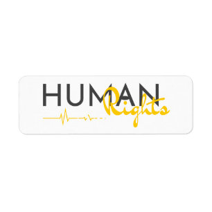 Lifeline to Human Rights Return Address Label