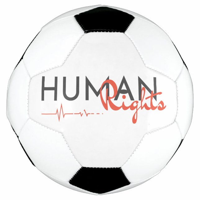 Lifeline to Human Rights Soccer Ball (Front)