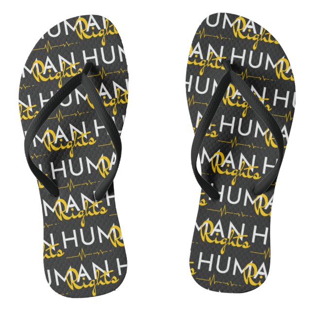 Lifeline to Human Rights Thongs (Footbed)