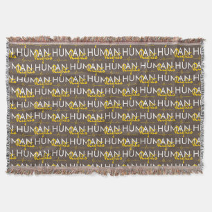 Lifeline to Human Rights Throw Blanket