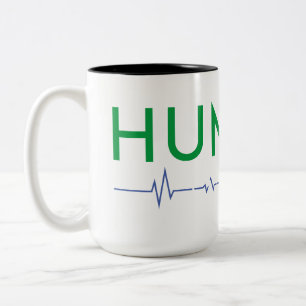 Lifeline to Human Rights Two-Tone Coffee Mug