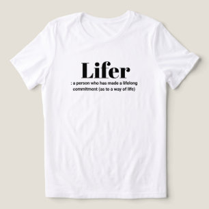 "Lifer" definition  T-Shirt Tri-Blend Shirt