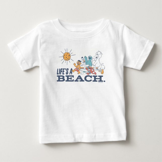 Life's A Beach Baby T-Shirt (Front)