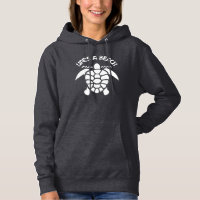 Life's a beach Funny Quote - Sea Turtle