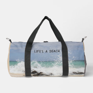 Life's A Beach Small Duffle Bag