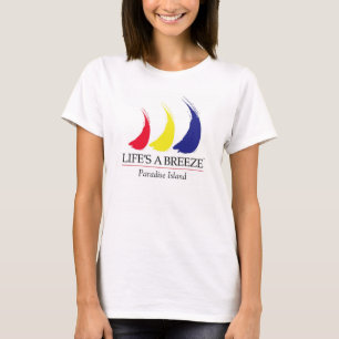 Life's a Breeze®_Paint-The-Wind_Paradise Island T-Shirt