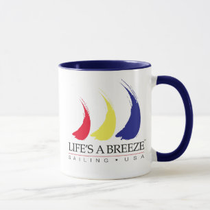 Life's a Breeze®_Paint-The-Wind_Sailing USA mug