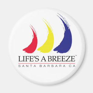 Life's a Breeze™_Paint-The-Wind_Santa Barbara Magnet