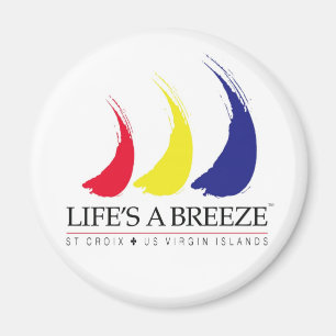 Life's a Breeze™_Paint-The-Wind St. Croix Magnet
