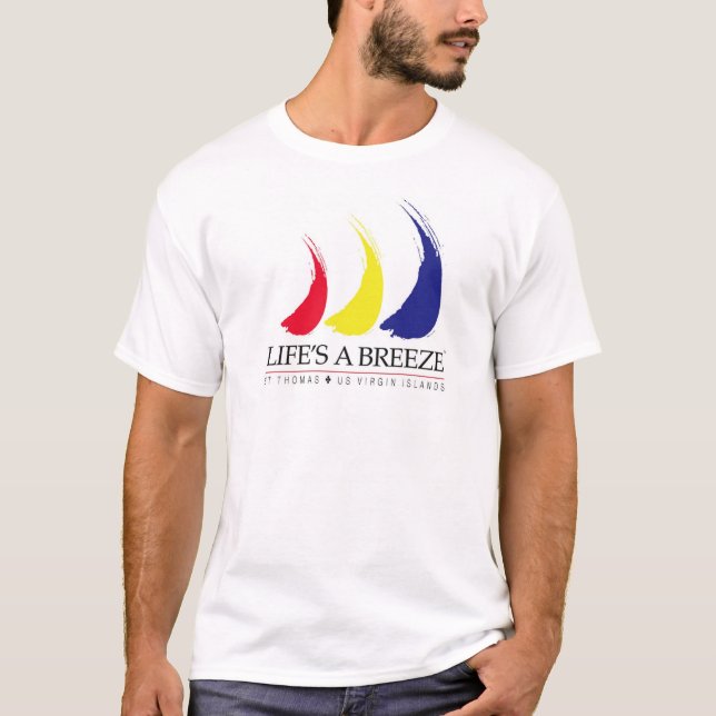 Life's A Breeze®_Paint-The-Wind_St. Thomas t-shirt (Front)