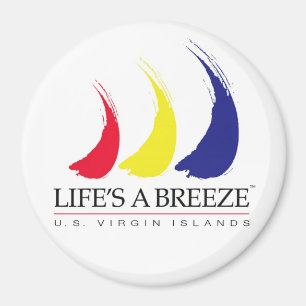 Life's a Breeze®_Paint-The-Wind_US Virgin Islands Magnet