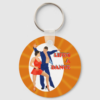 Life's A Dance Key Ring