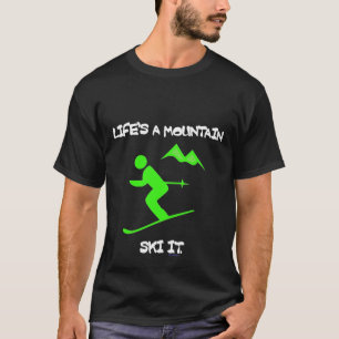 LIFE''S A MOUNTAIN DARK TEE