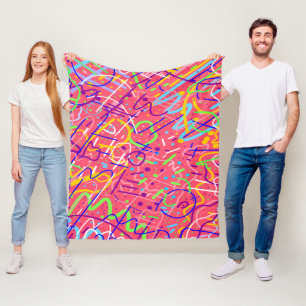 Life's a Party Fleece Blanket