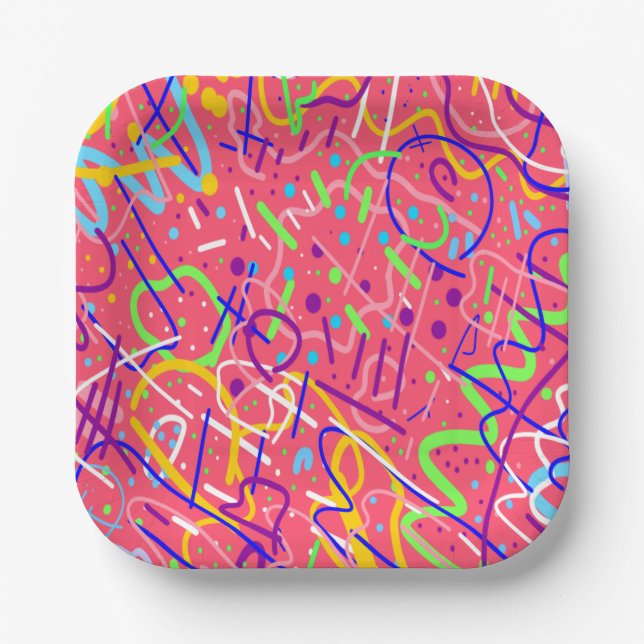 Life's a Party Paper Plate (Front)