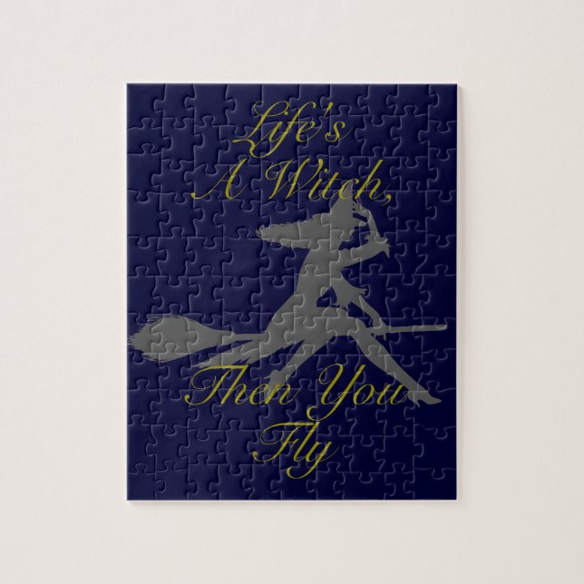 Life's  a Witch Jigsaw Puzzle (Vertical)