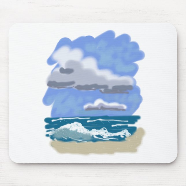 Life's Better at the Beach Mouse Pad (Front)