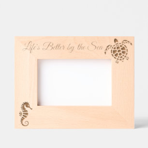 Life's Better by the Sea Etched Frames