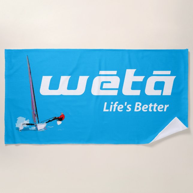 Life's Better with a Weta Towel (Front)