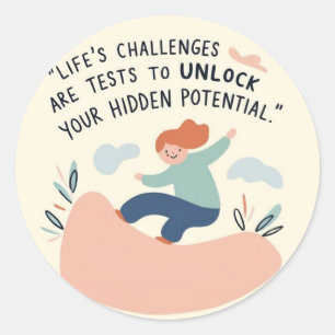 Life's Challenges Stickers