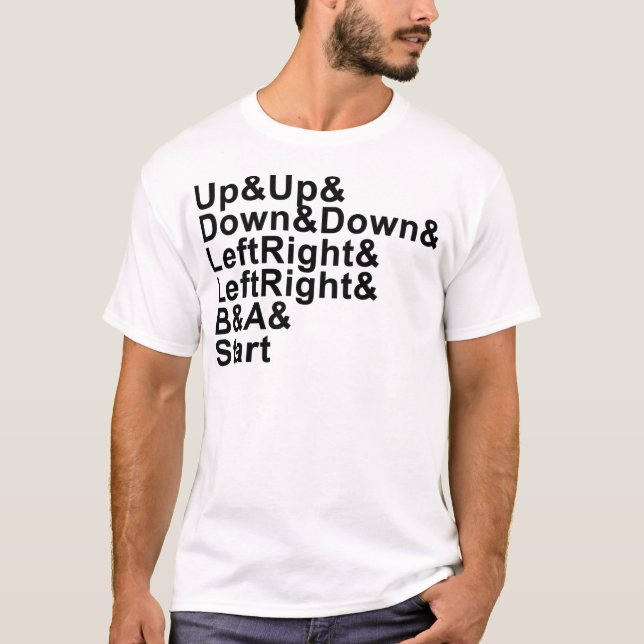 Life's Cheat Code (Black Lettering) T-Shirt (Front)